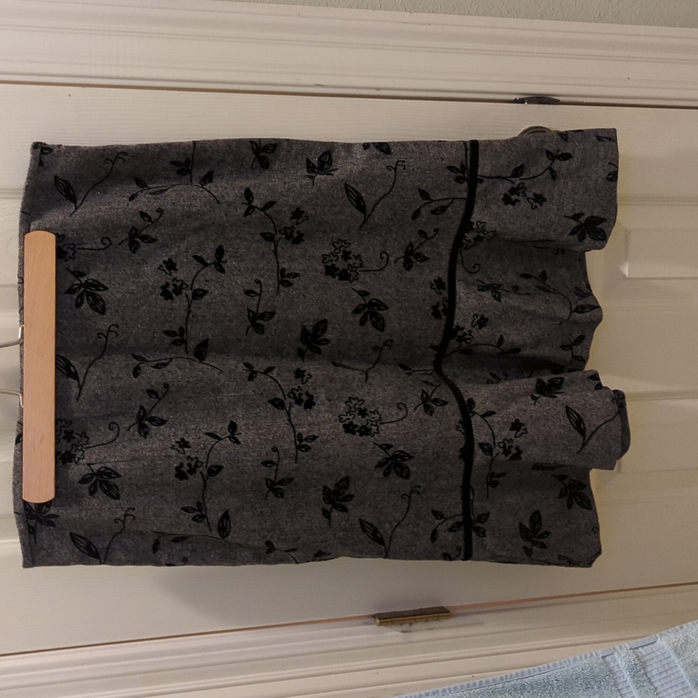 Grey Twill Skirt Size 14